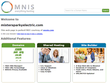 Tablet Screenshot of mistersparkyelectric.com